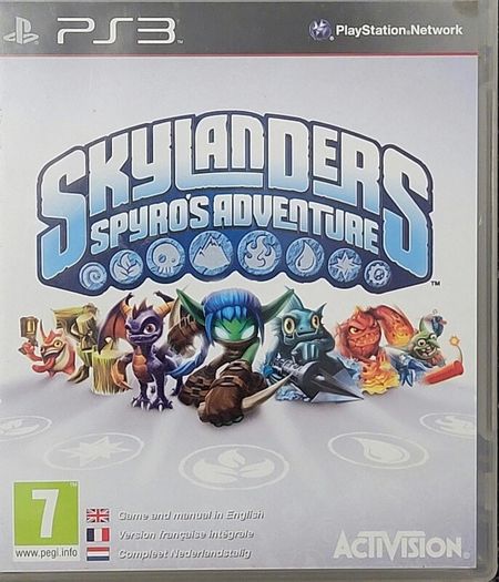 ps3 skylanders spyros adventures