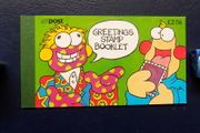 Ireland 1996 Greetings Stamp Booklet.Zig and Zag.Complete 2 Panes.