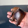 Hand carved wooden elephant Image 7