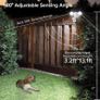 LED Security Motion Sensor Outdoor Flood Lights, 15W 2000lm, 5000K Daylight, Dusk to Dawn Waterproof Flood Light, Waterproof IP65, White Image 4