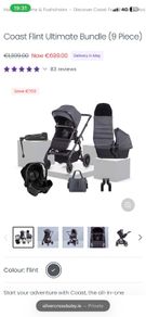 Silver Cross 9 piece buggy