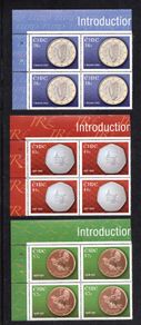 2002 Ireland Euro Currency Commemorative Stamps Plate Block 1A1A1A1A Mint Never Hinged (MNH)