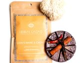 Lions Mane With Ceremonial Cacao Blend - 100 Grams. Brain Power Medicinal Formula. Magical Mushrooms.