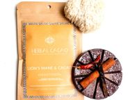 main image for ad Lions Mane With Ceremonial Cacao Blend - 100 Grams. Brain Power Medicinal Formula. Magical Mushrooms.