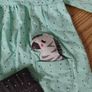 baby girls set top and leggings 3/6 mo Image 2