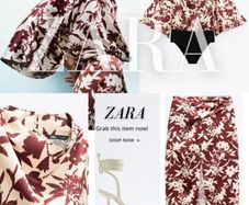 Zara maxi skirt & top set