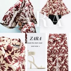 Zara maxi skirt & top set