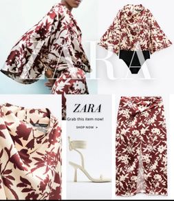 Zara maxi skirt & top set