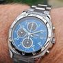 Watch Seiko "Panda" Chronograph. Quartz Image 2
