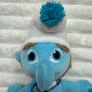 Gutsy Scottish Smurf Approx. 10" Plush Stuffed Animal 2013 Peyo Dirty Please look at the pictures Image 3