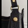 M&S Collection Black Leather Shoulder Bag Real Leather Image 5