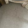 Set of 4 grey wash fabric rustic dining chairs Image 6