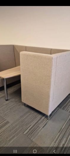 executive 4 person seating booth