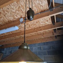 Antigue/Vintage 1890/1900 French Copper Light