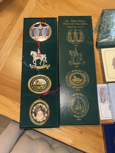 The White House Historical Association Christmas Tree ornaments
