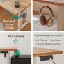 Electric Height Adjustable Standing Desk, 60x100cm Ergonomic Home Office Table Image 4