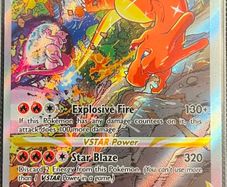 Pokemon card charizard vstar