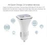 Universal Dual USB Car Charger 5V 2.1A Adaptive Fast Charger with LED Image 4