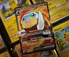 Mamoswine EX ! Full Art ! Ultra Rare ! from Journey Together Set ! 2025 ! Pokemon Card !