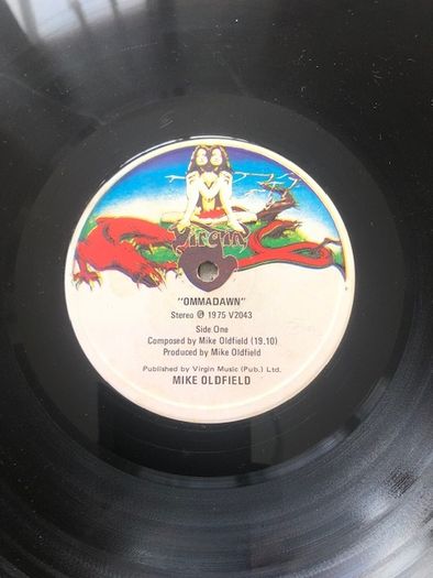 Mike Oldfield - Ommadawn Vinyl Album Irish Pressing