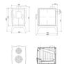 Brunner IRON DOG 01 Wood-Burning Stove, 7kW, A Rated, German Cast Iron Image 7