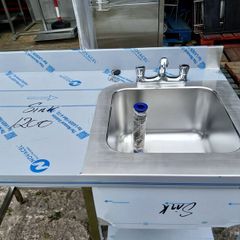 Staneless steel cabbinet sink unit complete