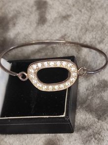 Vintage sterling silver bangle