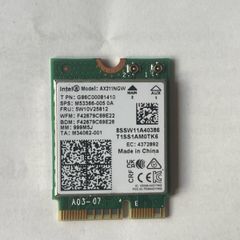 Intel Wi-Fi 6E and Bluetooth 5.4 adapter