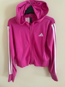 Adidas girls zipped hoodie size 13 years
