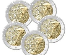 Germany 2 Euro Commemorative Coin 2022 - Erasmus. All mints available (ADFGJ). Uncirculated.