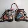 Dr Martens 1460 8 eye Sienna Miller floral flowers england vintage UK6 EU39 US 8 Image 8