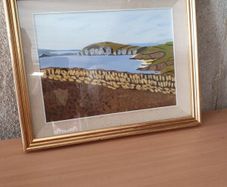Vintage framed picture