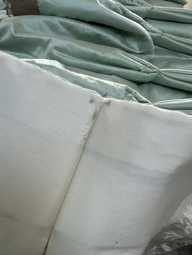 Colefax & Fowler Lucerne Silk INTERLINED Curtains 89 inch drop x 49 inch w per Panel 2 pairs Av