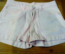 Girls Pink Shorts.