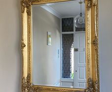Antique style large mirror