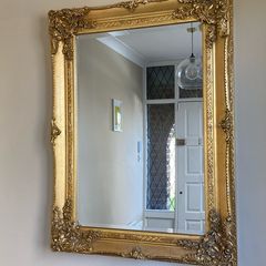 Antique style large mirror
