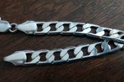 Heavy silver bracelet