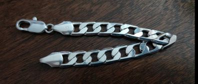 Heavy silver bracelet