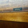 Mid-Century Hardwood Executive Desk Image 5