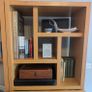 Oak Storage Shelves Drawers Image 9
