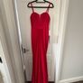Red debs dress Image 4