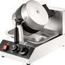 Commercial Belgian Waffle Maker 1300W Round Stainless Steel Image 5