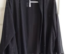 Wallis Sparkle Waterfall Jacket . Size 18. New