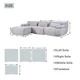 Softy Modular Compression Sofa Set Chaise Combi