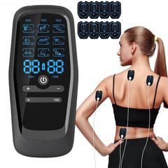 EMS Eletric Professional Muscle Stimulation USB Physiotherapy Tens Unit Machines Pulse Impulse Mini Full Body Massager 6 Modes