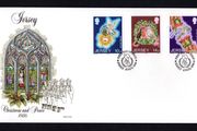 1986 Jersey Christmas Commemorative Stamps First Day Cover (FDC)