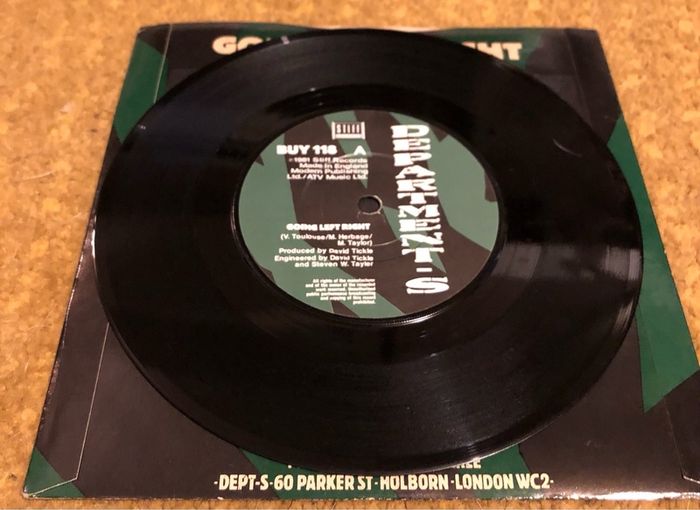 Department S - Going Left Right (1981) 7"