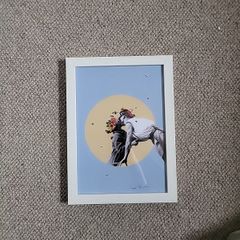 Wedding love print framed