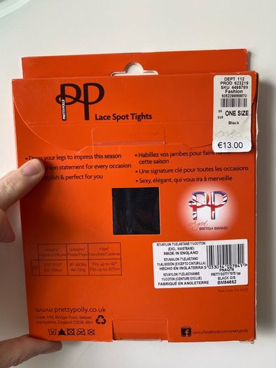 Pretty polly polka dot tights
