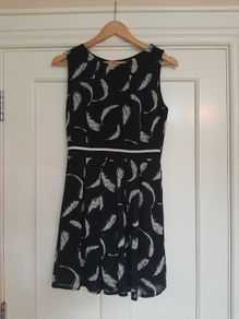 Black White Dress - Quiz - Size 12